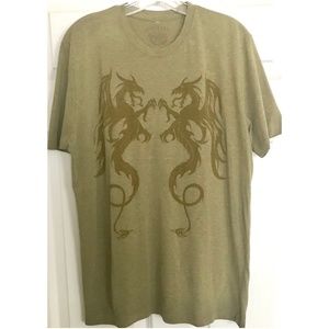 Short Sleeve Dragon Tee, L